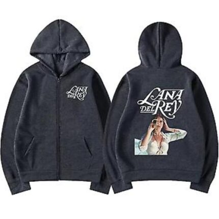 Lana Del Rey Zip Up Hoodie