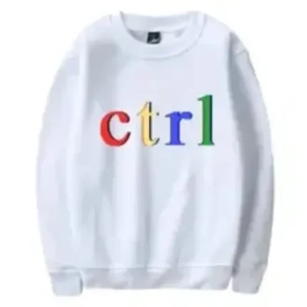 SZA Ctrl White Sweatshirt