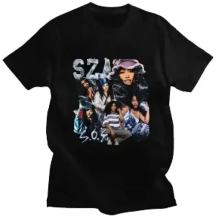 SZA Black SOS Music Album Tee