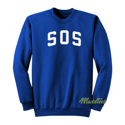 SZA SOS Sweatshirt Blue