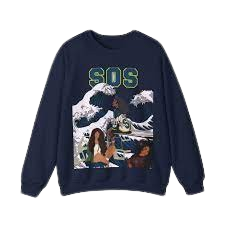 SZA Sweatshirt Graphic SOS Album